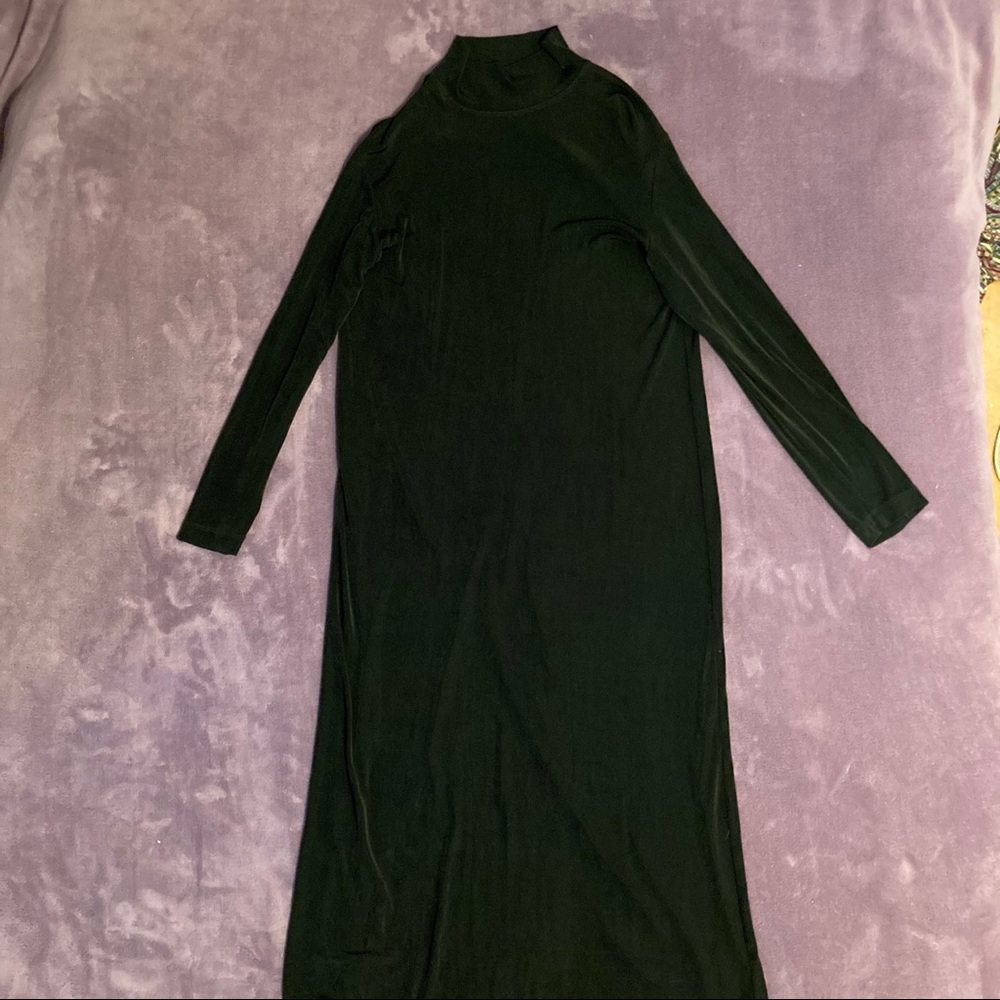 Chico’s Long sleeve black dress